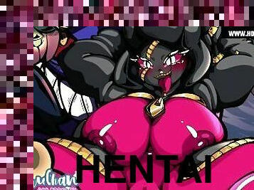 asiático, tetas-grandes, enorme, anime, hentai, tetas, gigante, jugoso